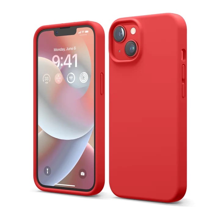 Elago silikondeksel (iPhone 14 Pro Max) - Rød