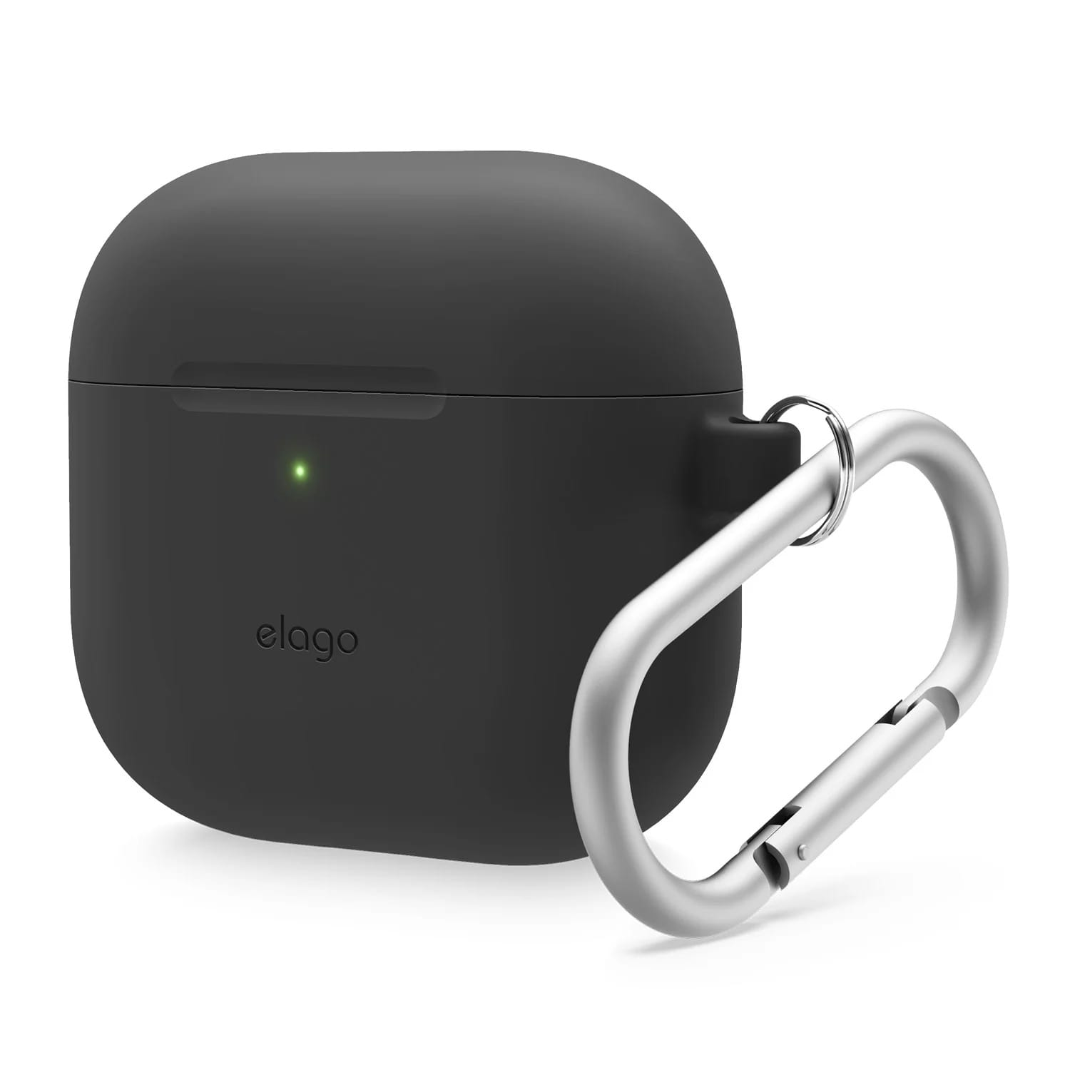 Elago Silikon Hang Case (AirPods 4) - Svart