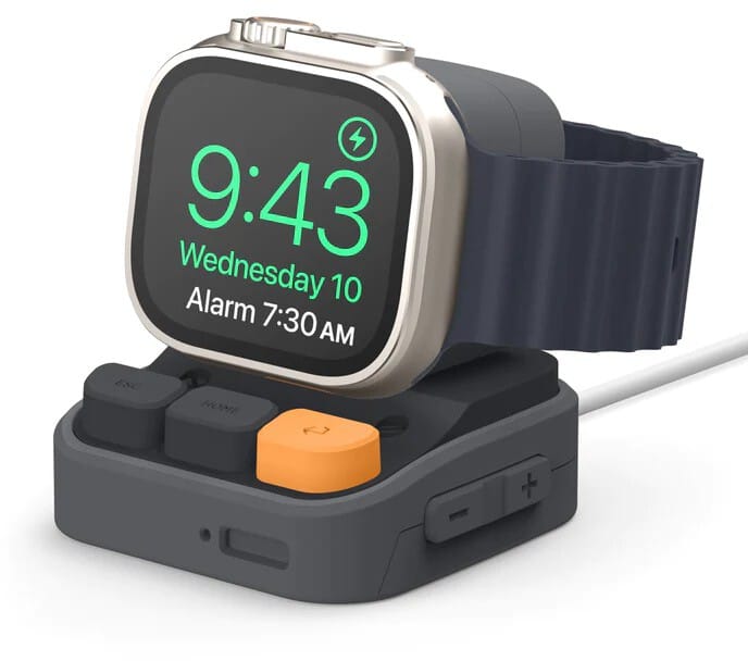 Elago W9-stativ (Apple Watch) - Mørk grå