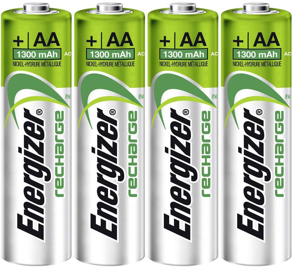 Energizer Lad opp AA-batterier 4-pakning