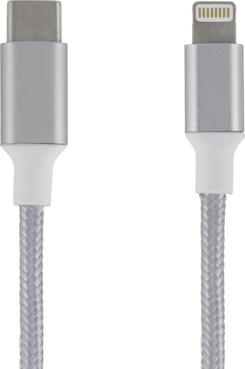 Epzi USB-C til Lightning-kabel - 2 meter - 2m Sølv