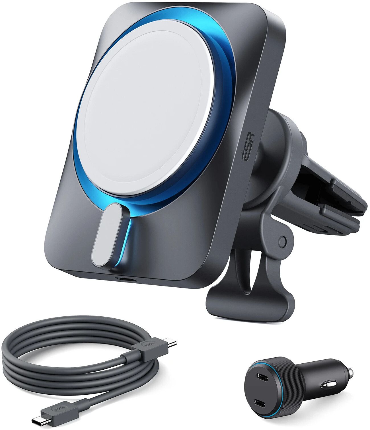 ESR HaloLock 15W billader med MagSafe + CryoBoost