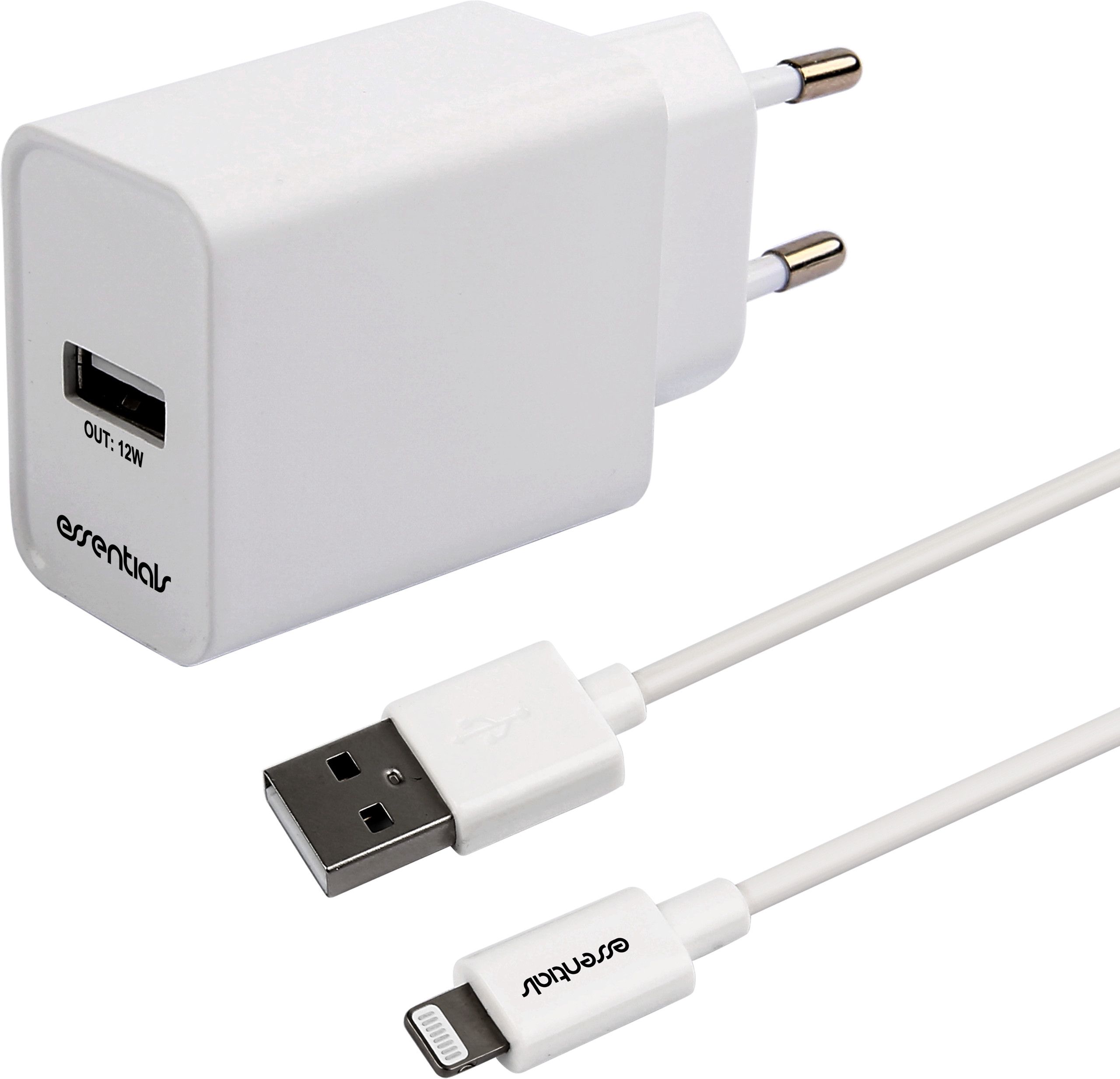 Essentials Wall Charger USB-A - 1m