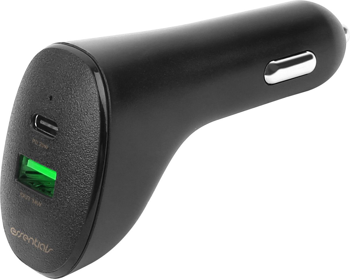 Essentials Billader USB-A/USB-C 20W