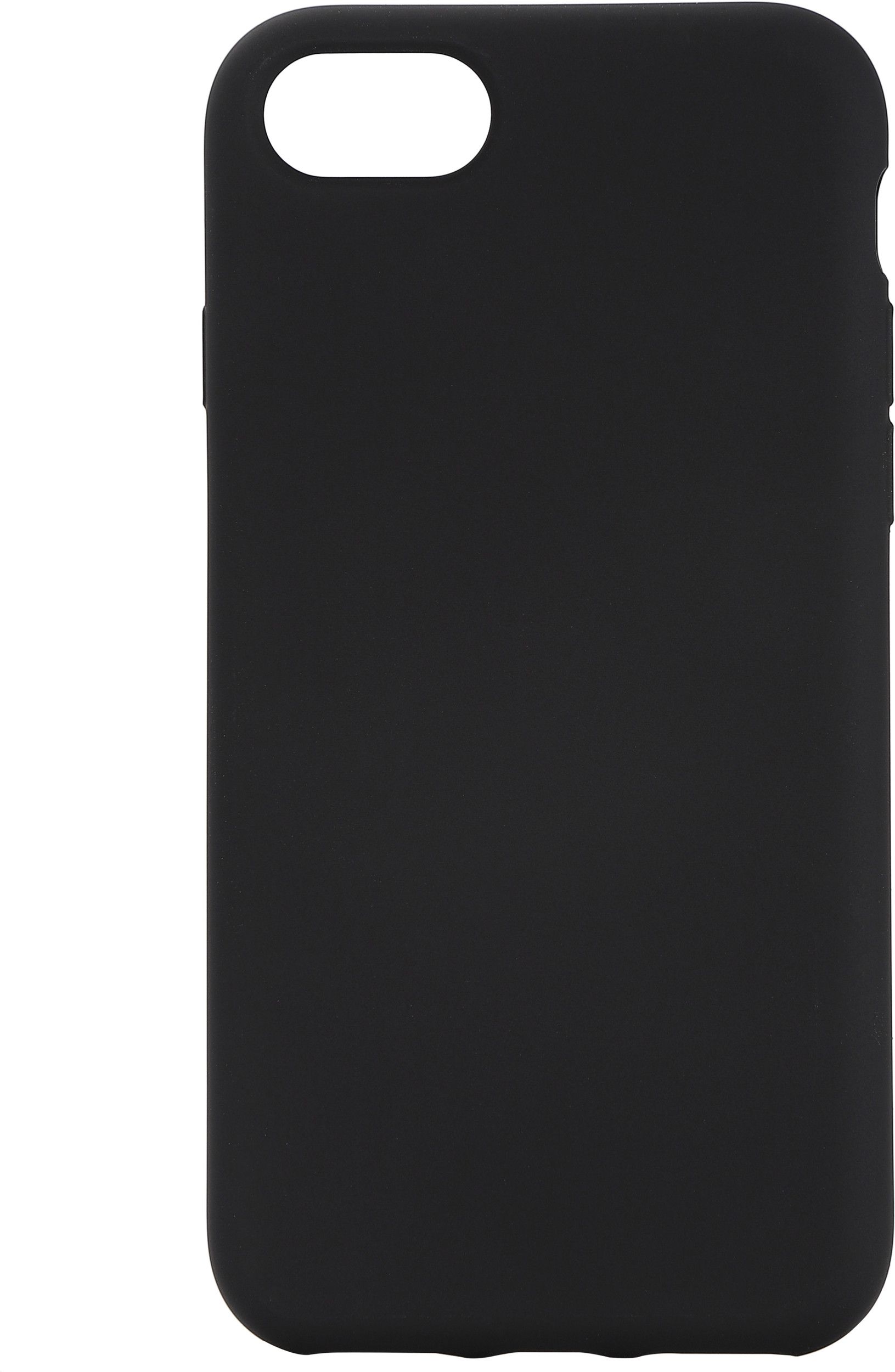 Essentials Silicone (iPhone SE3/SE2/8/7/6/6S) - Cover - Svart