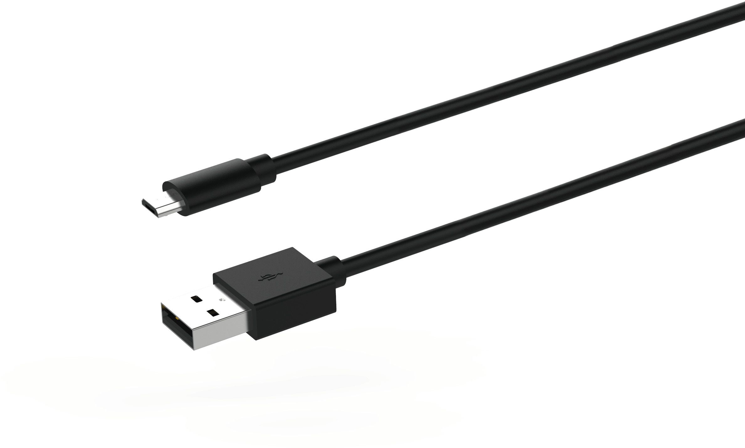 Essentials USB-A til MicroUSB-kabel