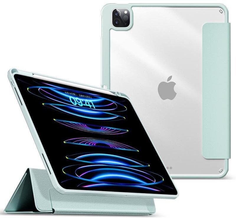 eStuff Boston avtakbart blyantveske (iPad Pro 11 (2021-2022)) - Lysegrønn