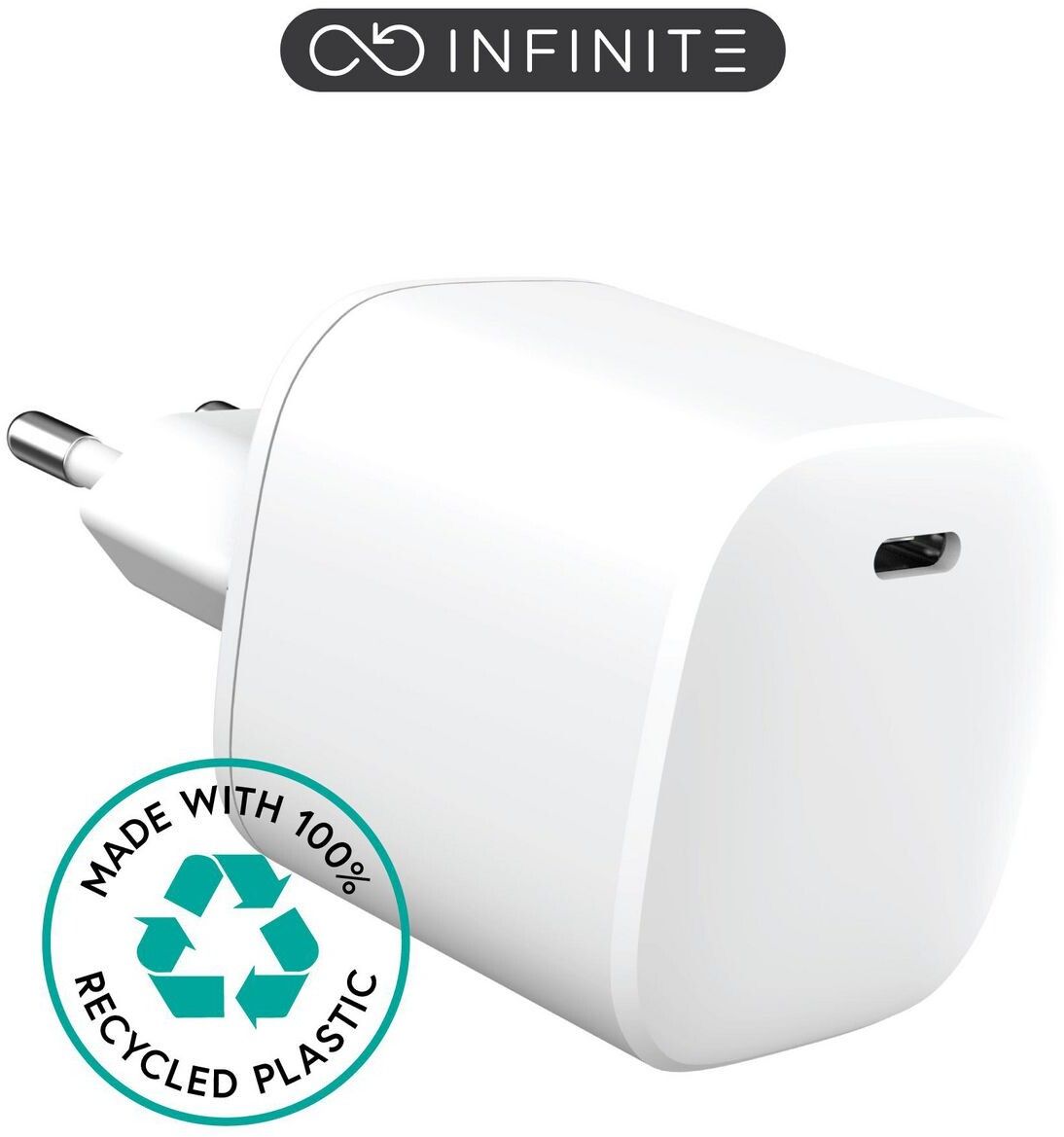 eStuff Infinite hjemmelader GaN 45W PD