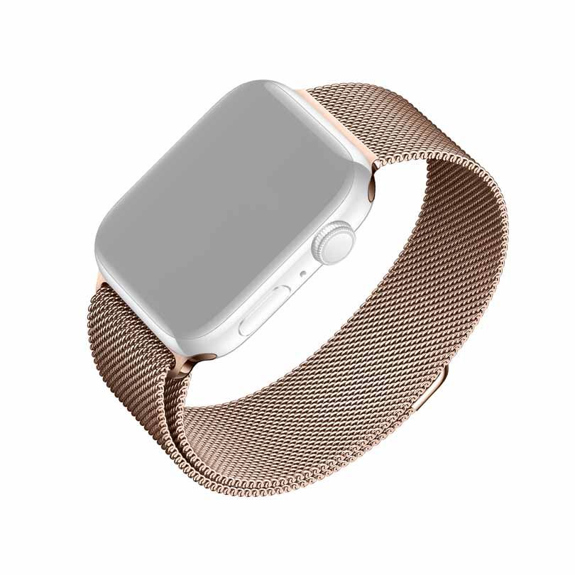 FIXED Mesh Strap for Apple Watch 38/40/41mm Rose Gold