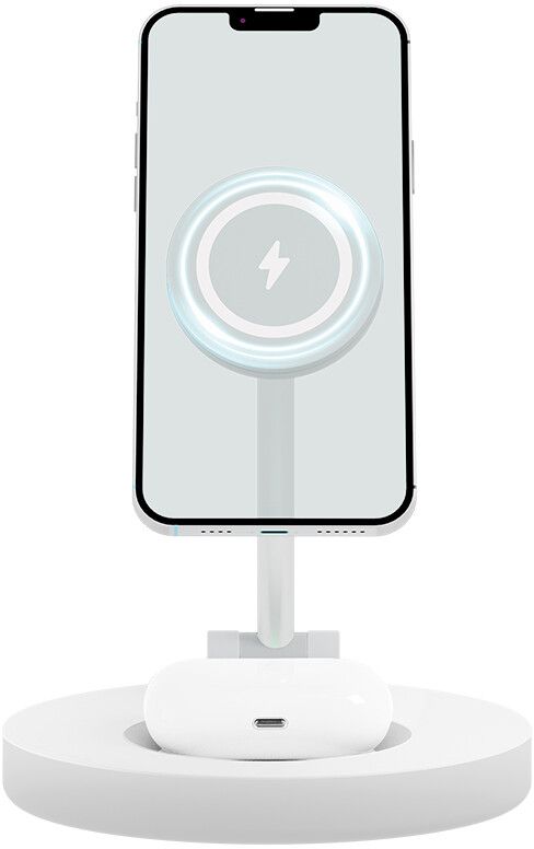 Forever Core MagSecure 2in1 trådløs lader