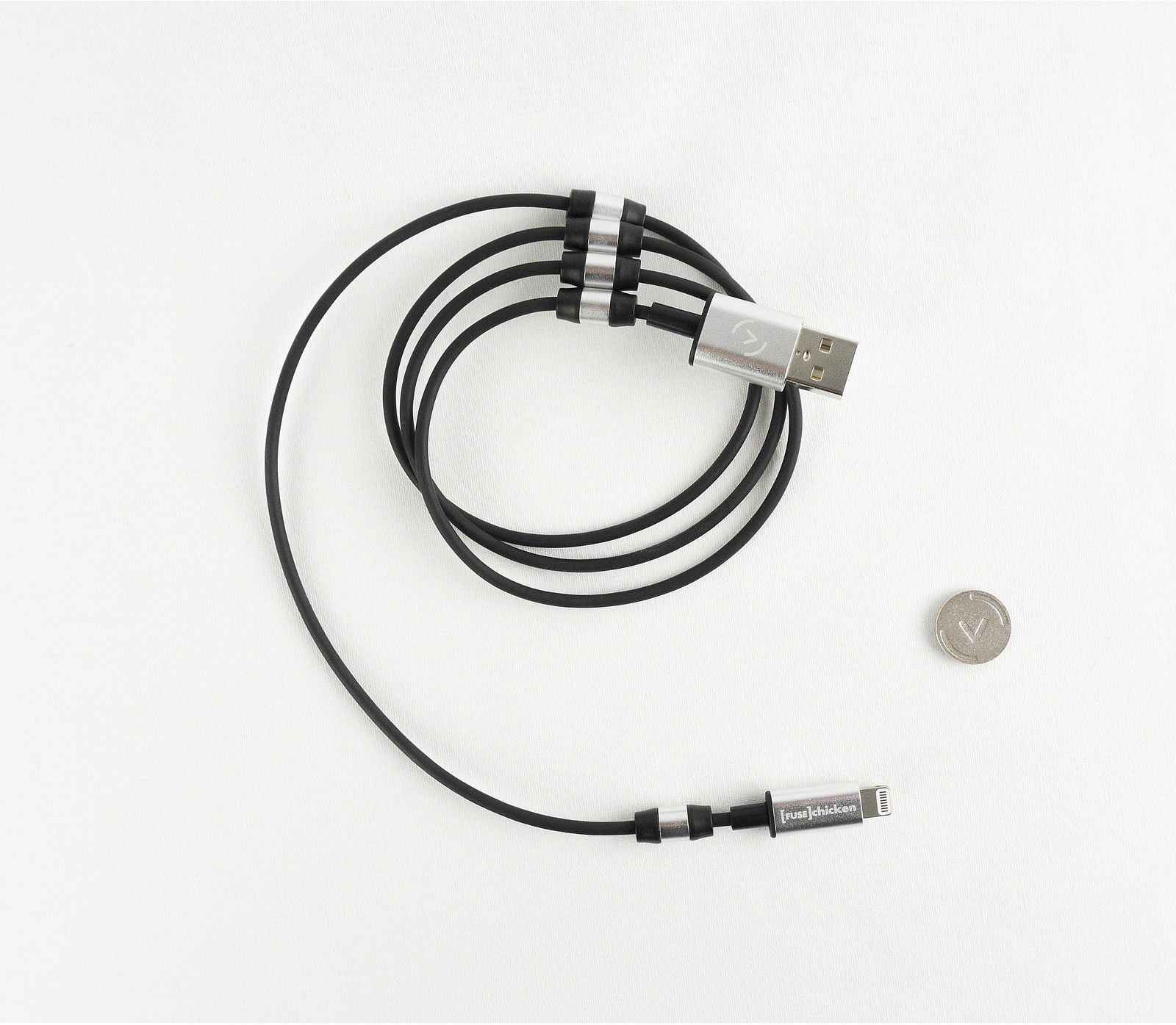 Fuse Chicken RIVET CHARGE - Lightning cable - Lightning / USB - 1 m