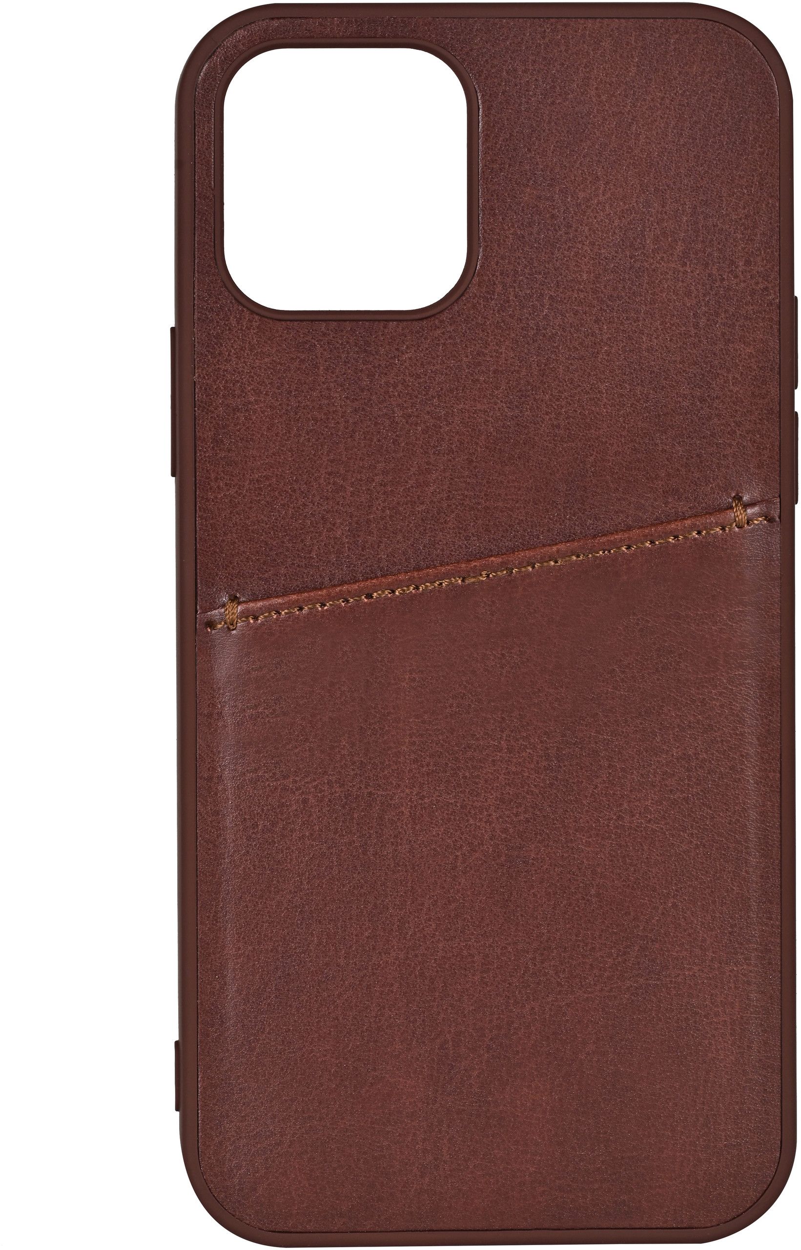 Buffalo Phone Case PU 1 Card iPhone 13 Mini Brown
