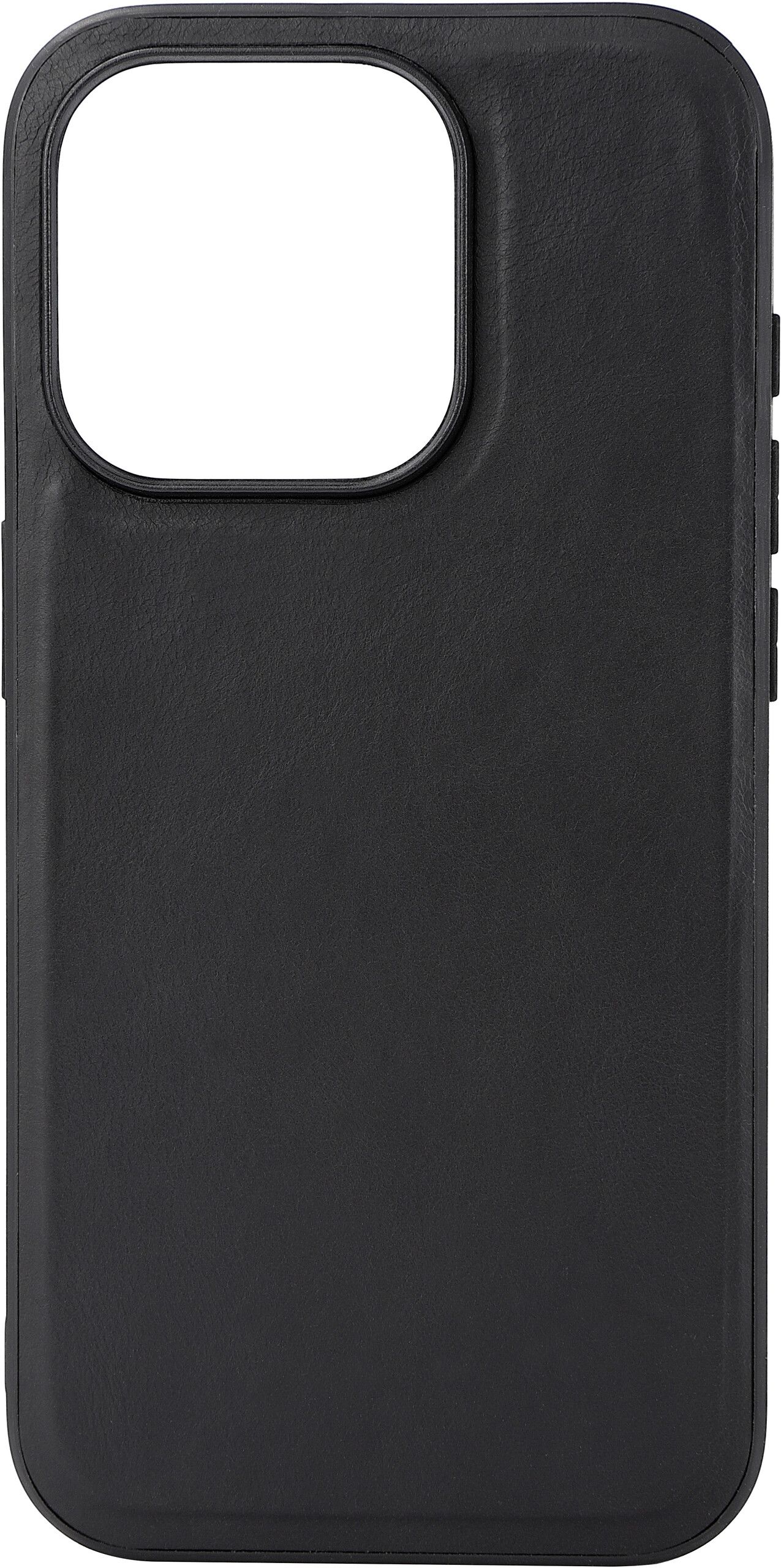 Buffalo Phone Case Leather Magseries Black - iPhone 15 Pro
