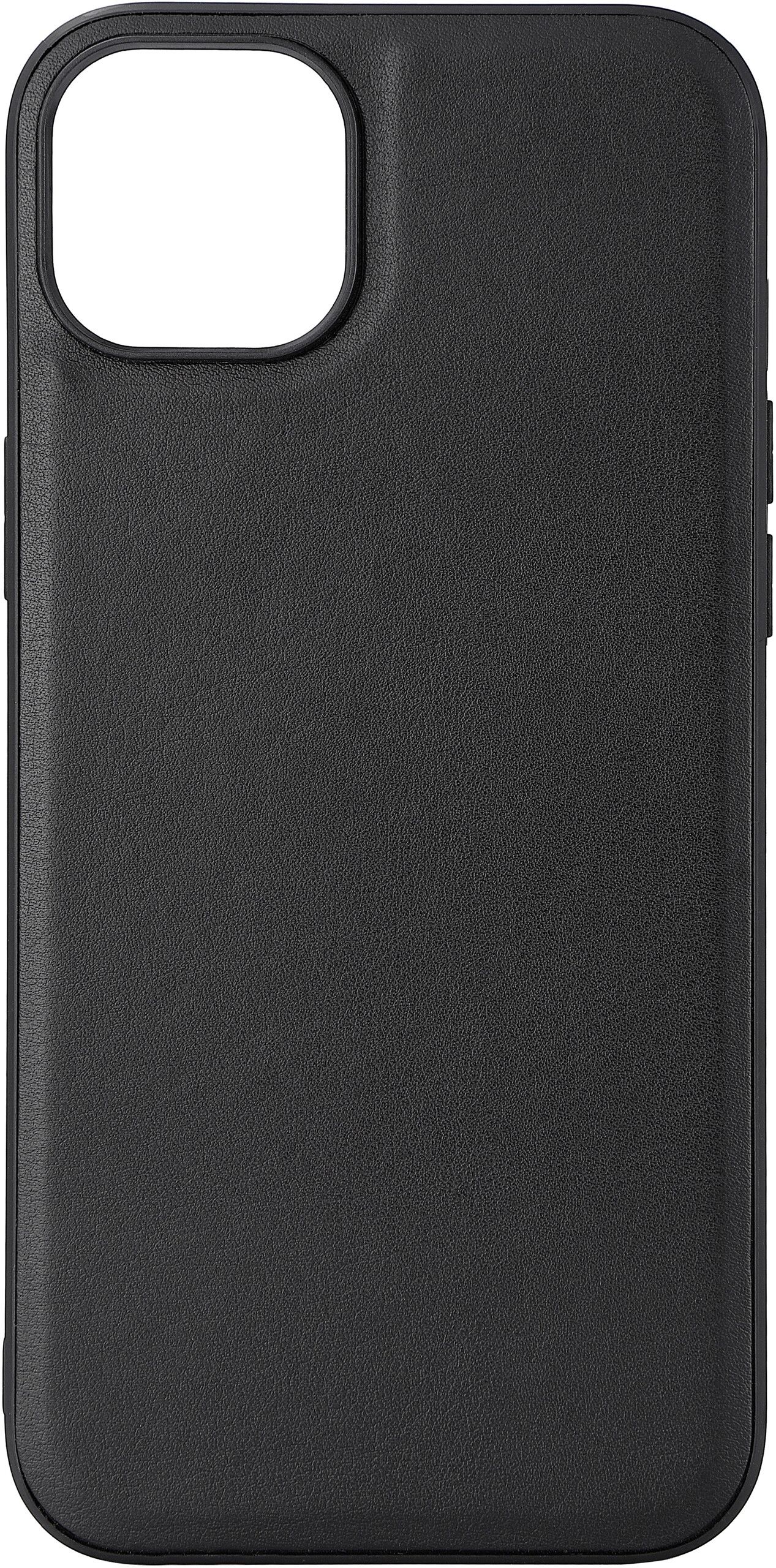 Gear Buffalo PU-deksel med MagSafe (iPhone 15 Plus) - Svart