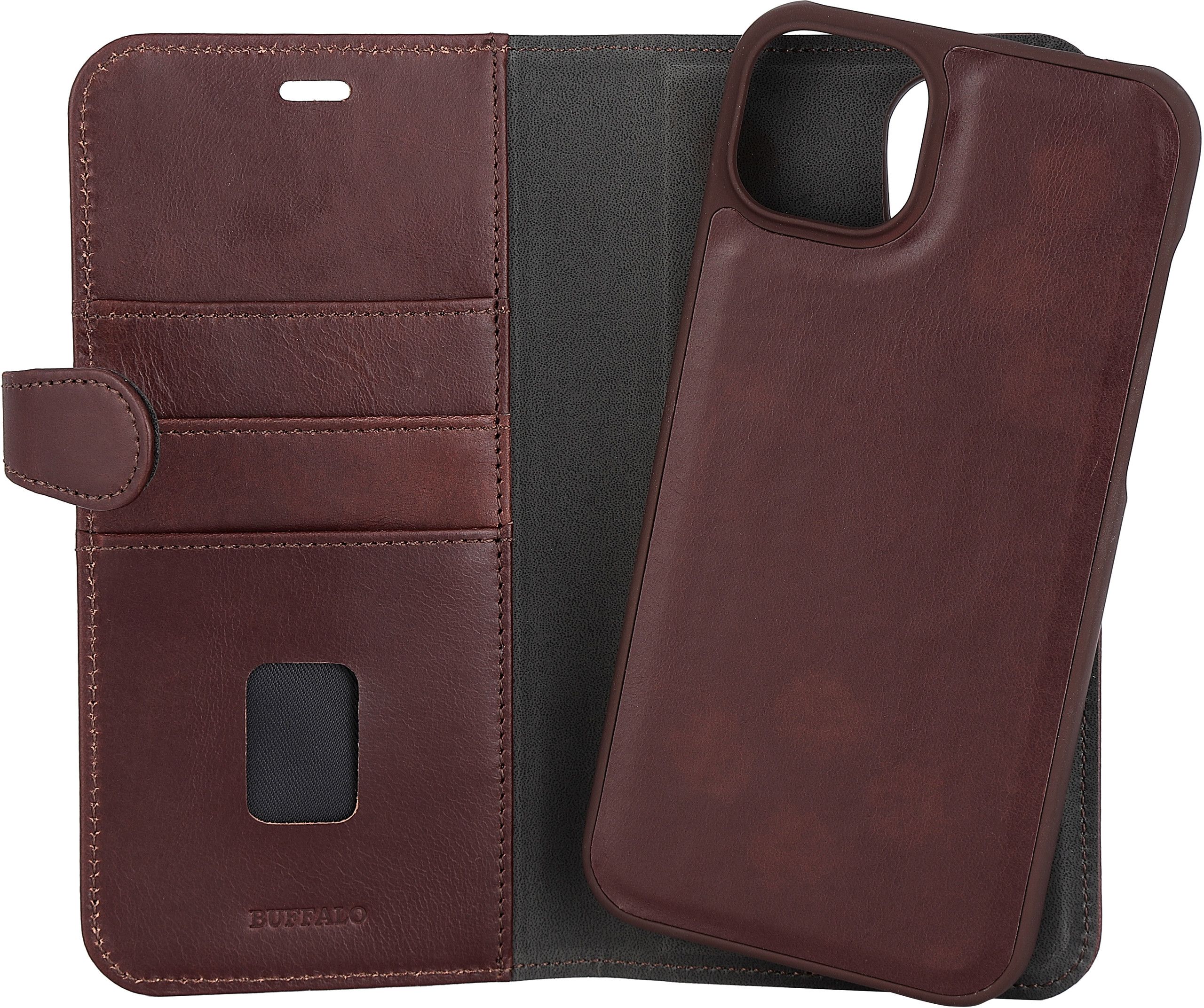 Gear Buffalo lommebok (iPhone 14 Plus) - Brun