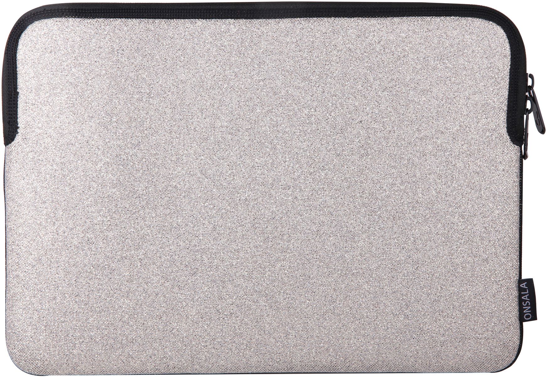 Onsala Glitter Sleeve (13-14") - Sølv