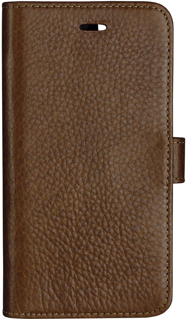Onsala Leather Wallet (iPhone SE3/SE2/8/7/6/6S) - Brun