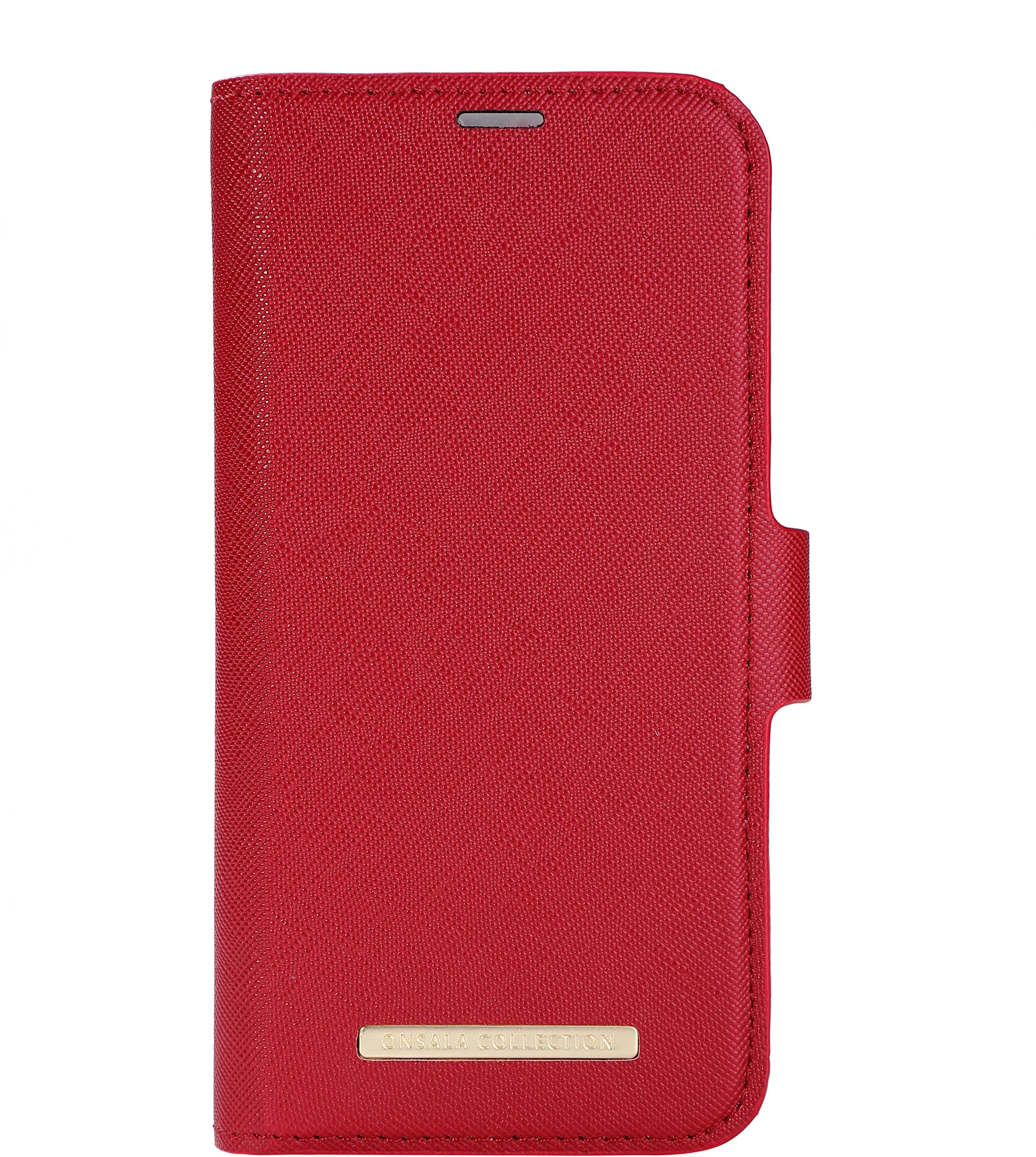 ONSALA Wallet Case Red - iPhone 14 Pro