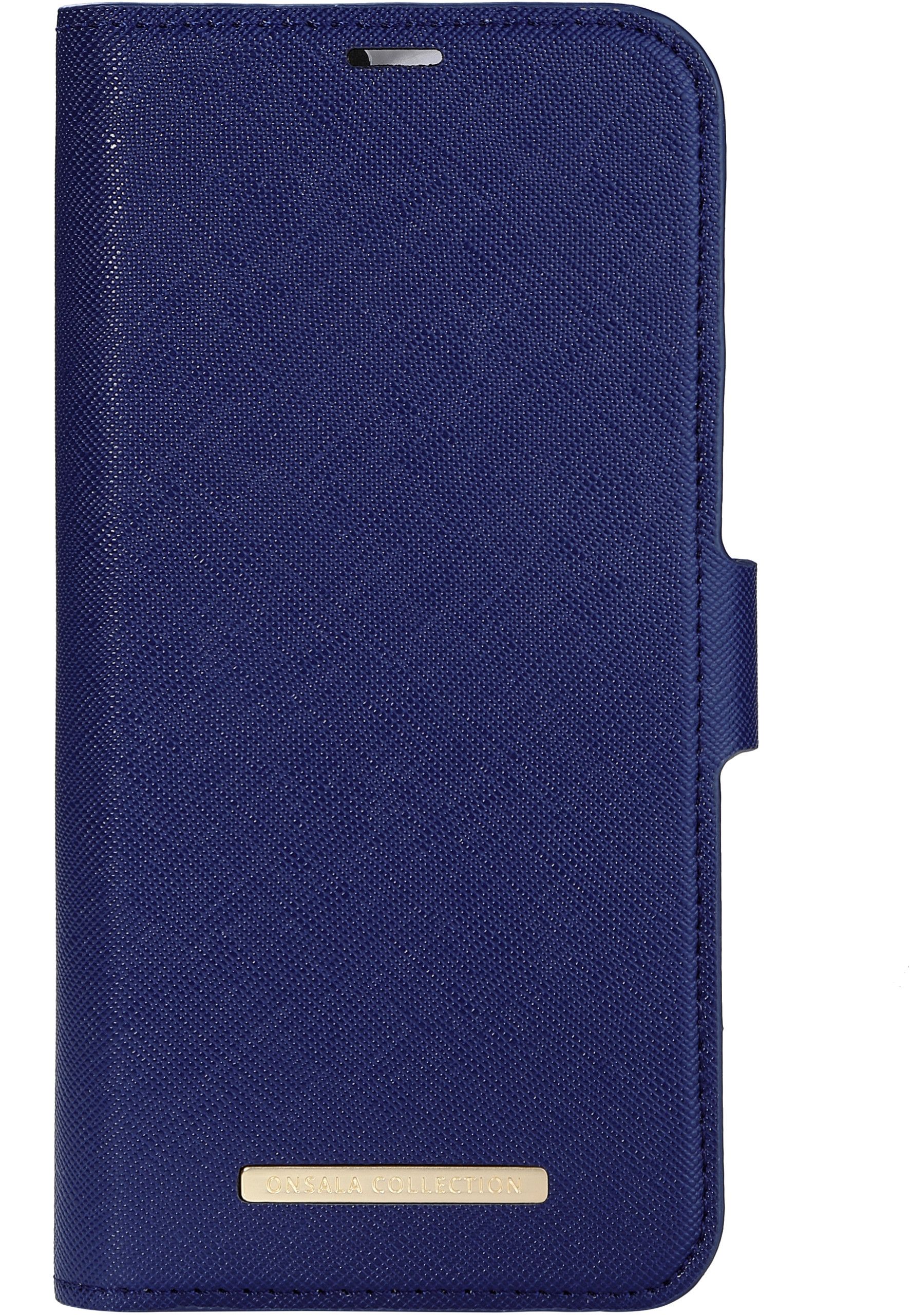 Onsala Magnetic Saffiano Wallet (iPhone 14 Pro Max) - Blå