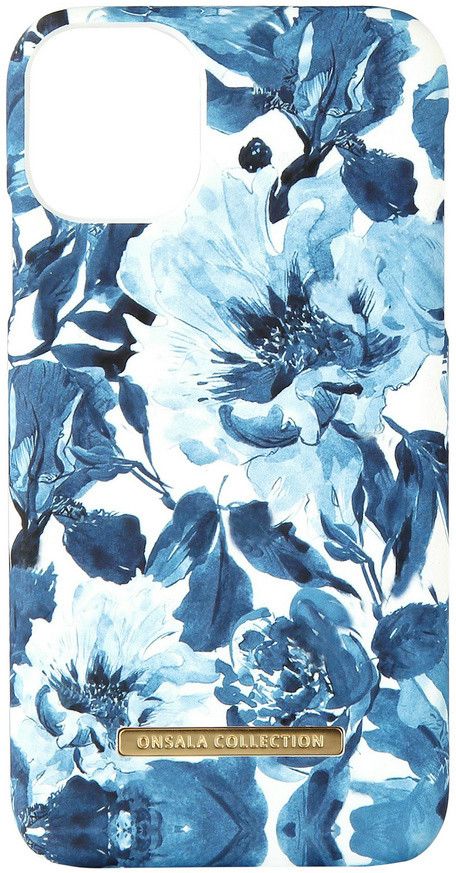 Onsala COLLECTION Mobilskal Soft Indigo Peony iPhone 11