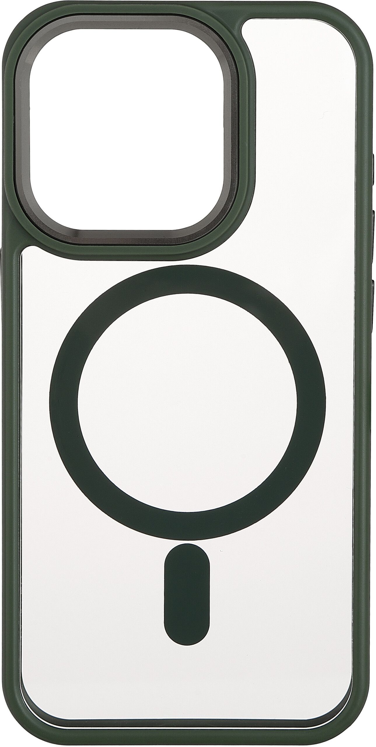 ONSALA Phone Case Bumper MagSeries Green & Clear - iPhone 15 Pro