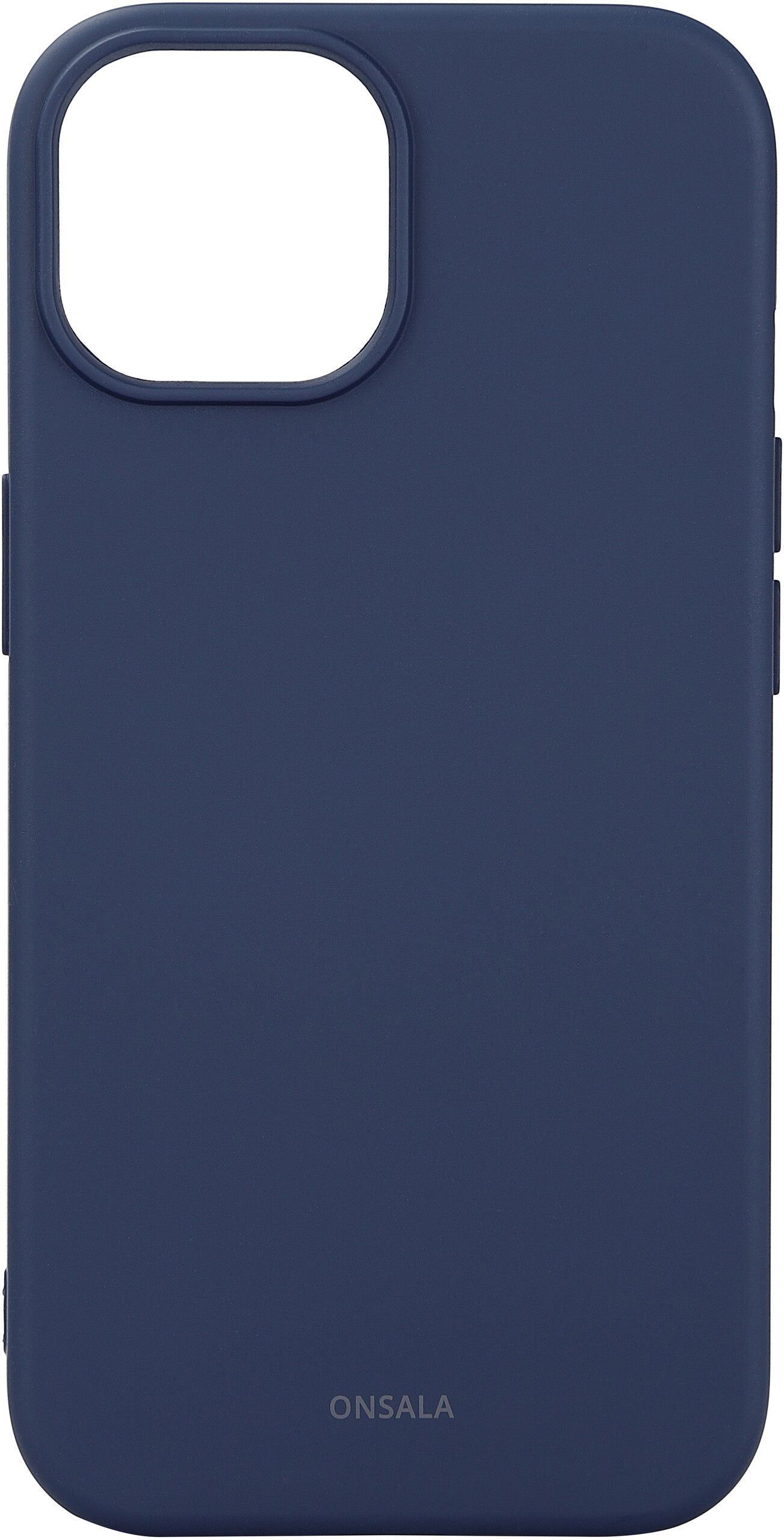 Onsala MagSeries Silicone Case (iPhone 15) - Mørke blå