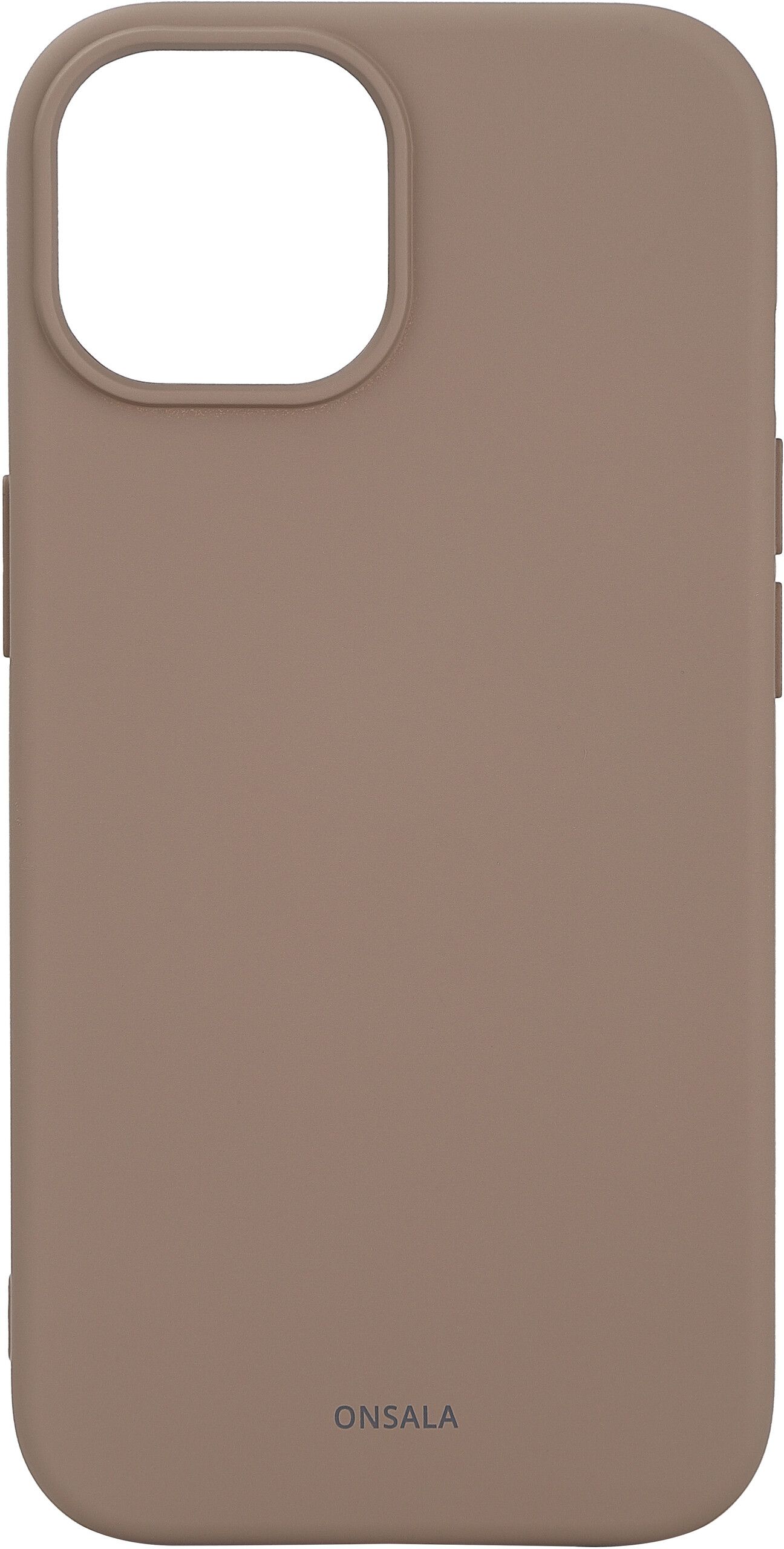 Onsala MagSeries Silicone Case (iPhone 15) - Beige