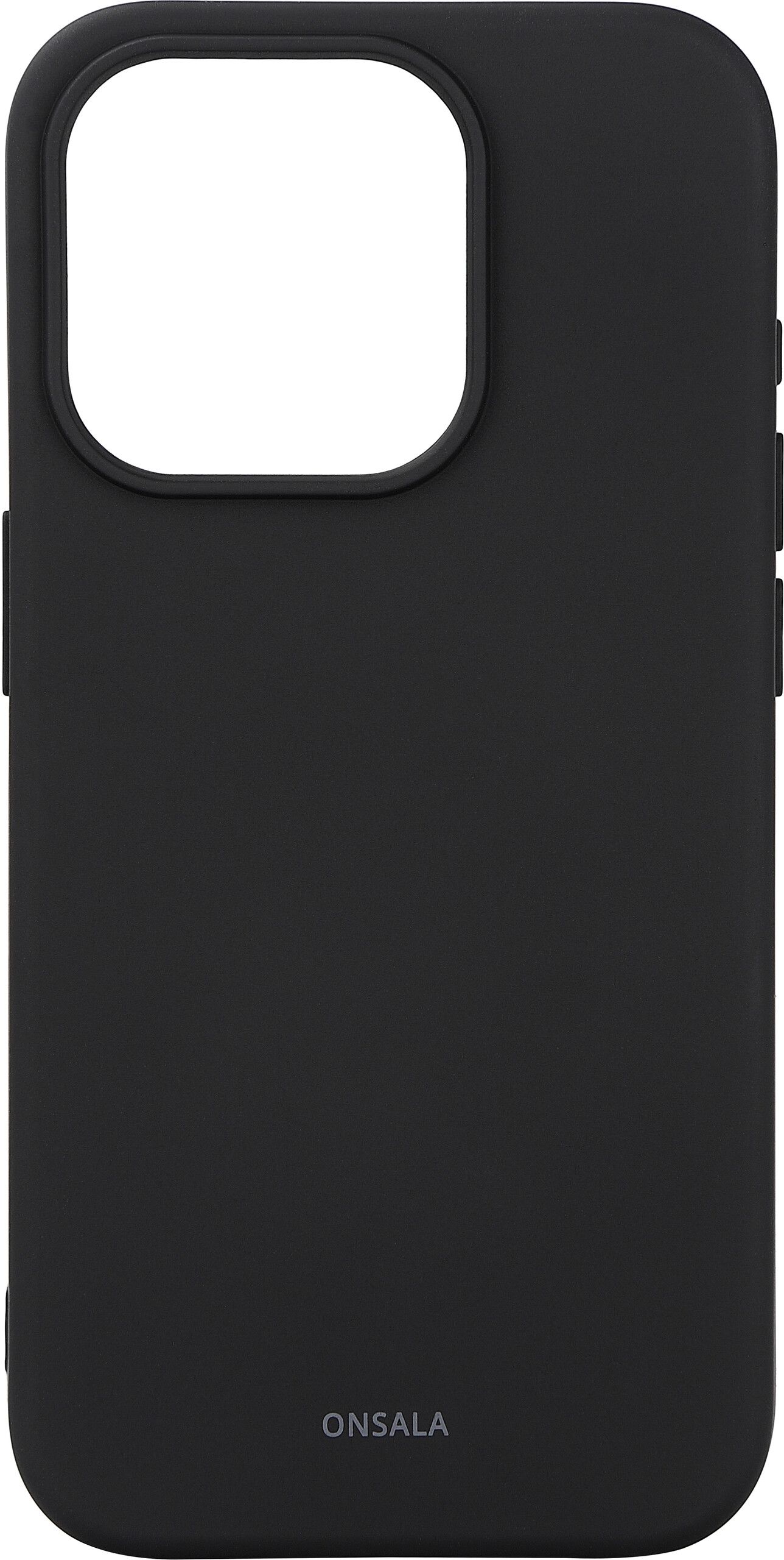 ONSALA Phone Case with Silicone Feel MagSeries Black - iPhone 15 Pro