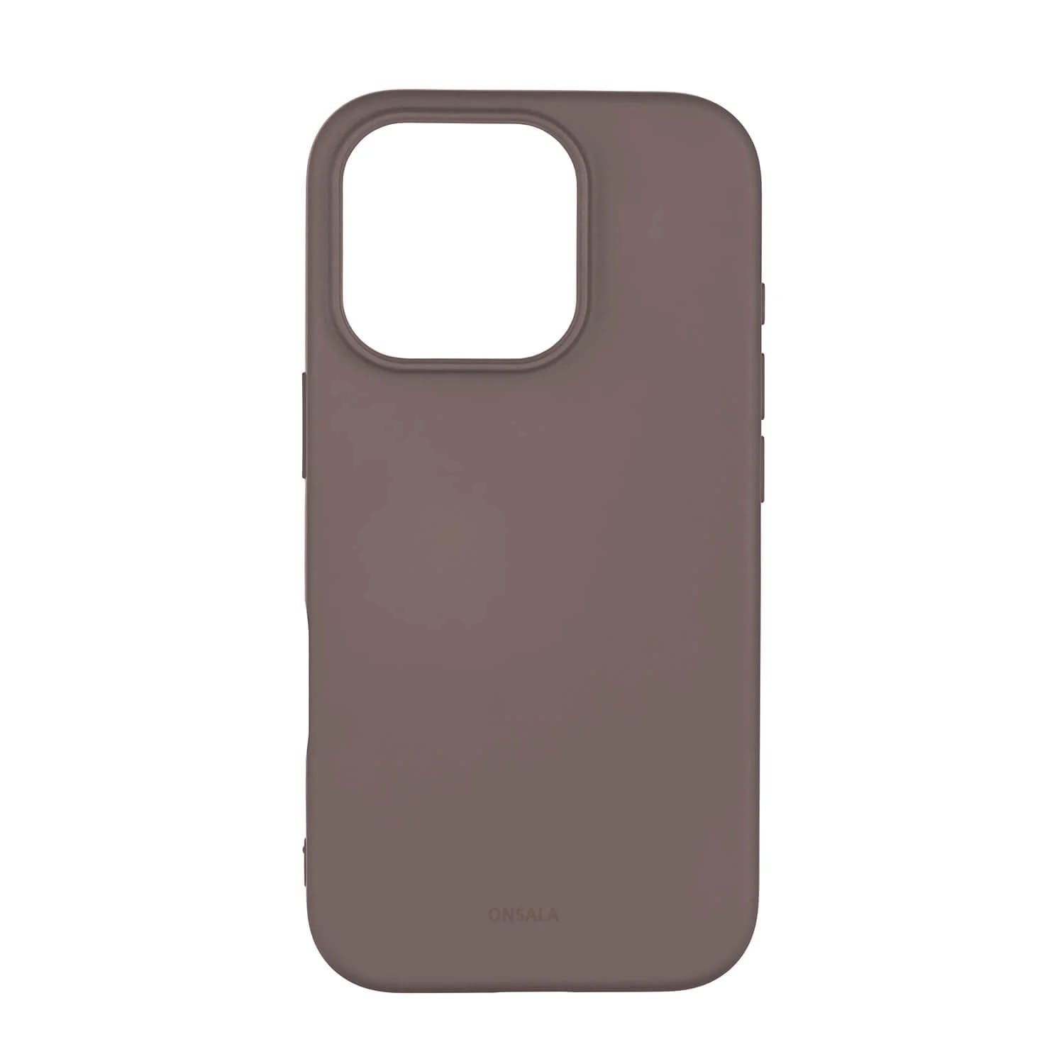 Onsala MagSeries Silicone Case (iPhone 16 Pro) - Brun
