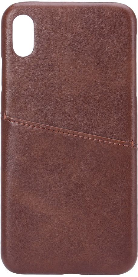 ONSALA Mobilecover Brown iPhone X/XS Max Creditcard Pocket