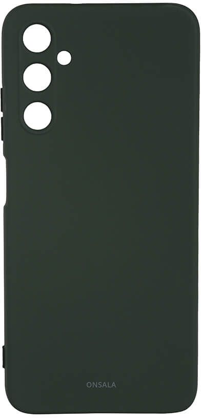 ONSALA Phone Case with Silicone Feel Olive Green - Samsung A05s 4G