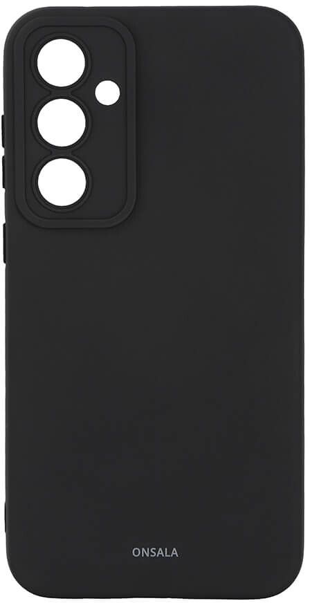 ONSALA Phone Case with Silicone Feel Black - Samsung S23 FE 5G