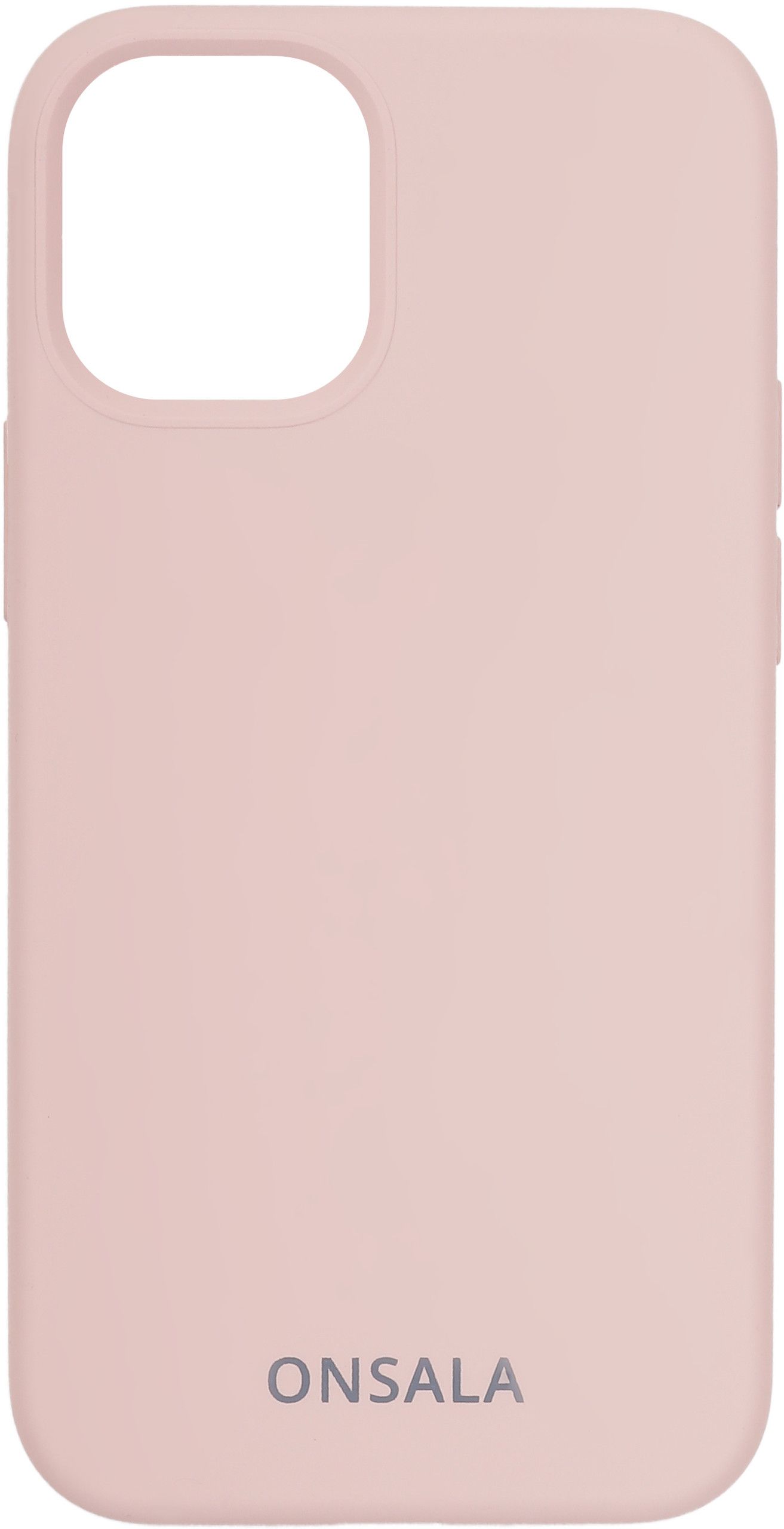 Onsala Mobildeksel Silikon Sand Pink - iPhone 12 Mini