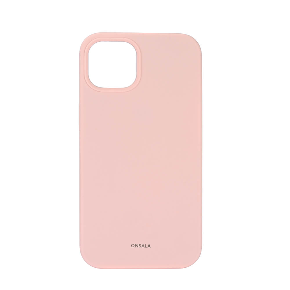 ONSALA Phone Case Silicone Chalk Pink - iPhone 13 Pro Max