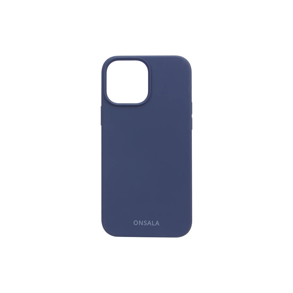 ONSALA Phone Case Silicone Cobalt Blue - iPhone 13 Pro Max
