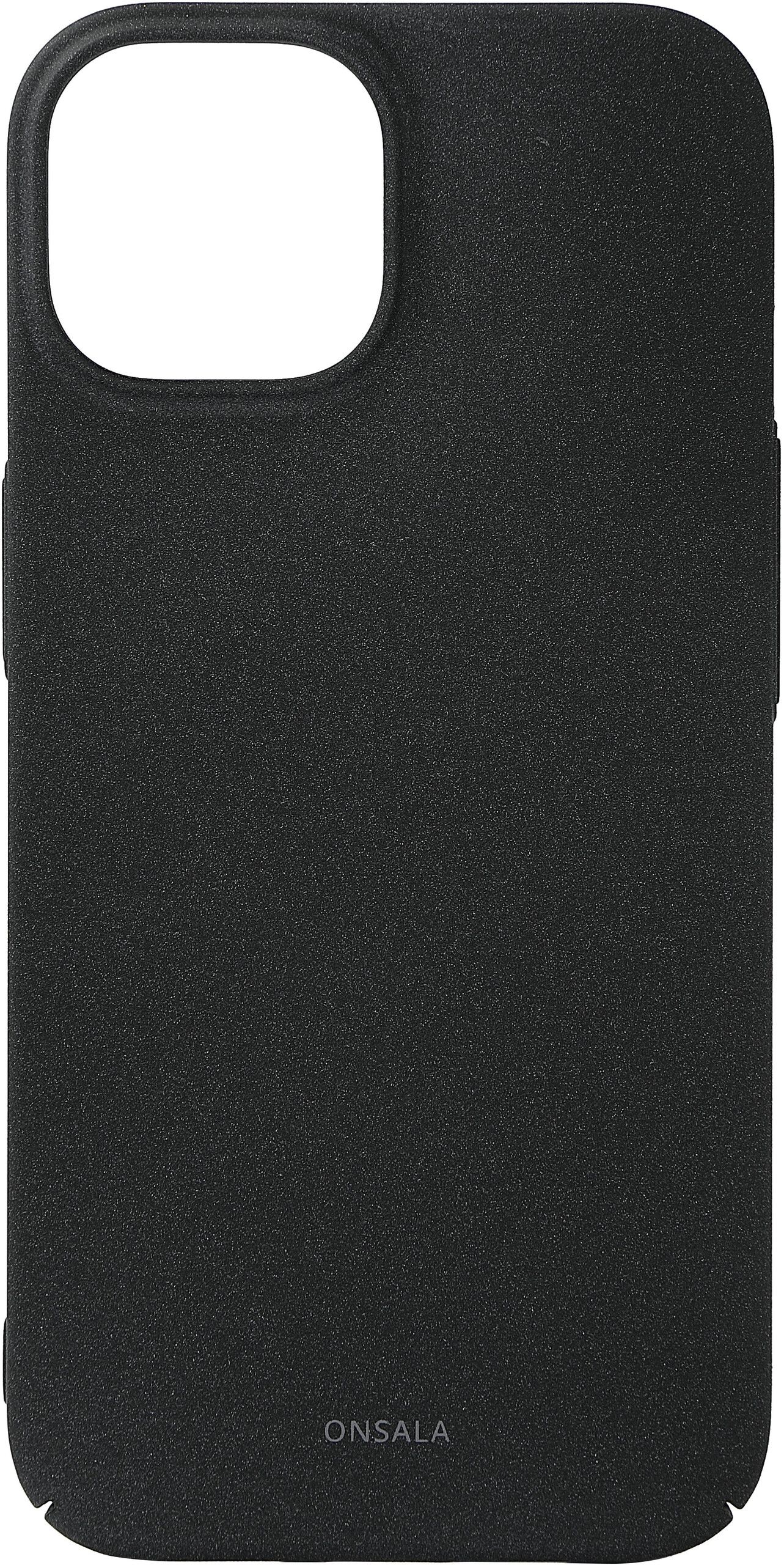 ONSALA Phone Case Ultra Slim Sand Burst Black - iPhone 15