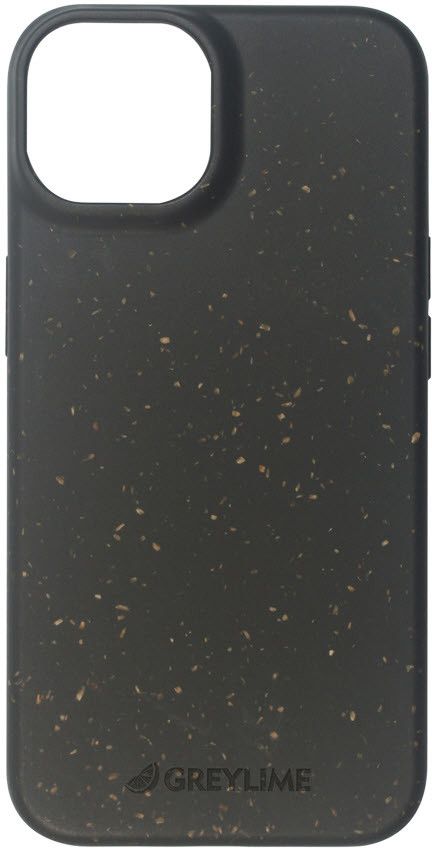GreyLime iPhone 14 Plus Biodegradable Cover - Black