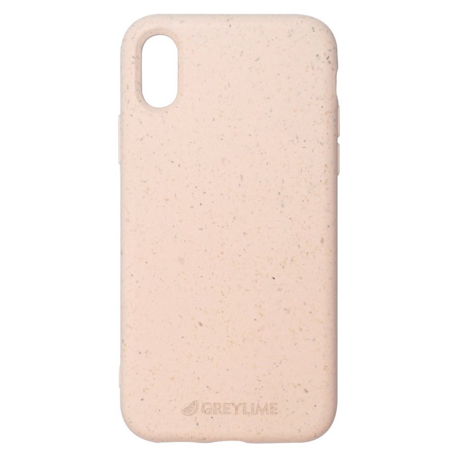GreyLime miljøvennlig deksel (iPhone X /Xs) - nedbrytbar - øko - Ljusrosa