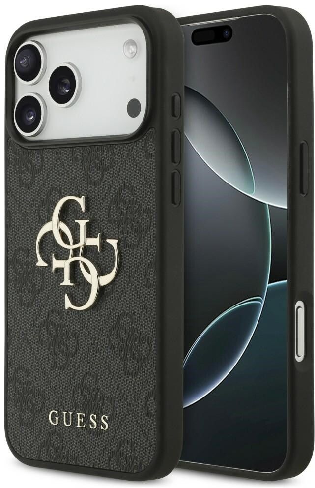 Guess 4G Big Logo Case (17 Pro Max/18 Pro Max) - Svart
