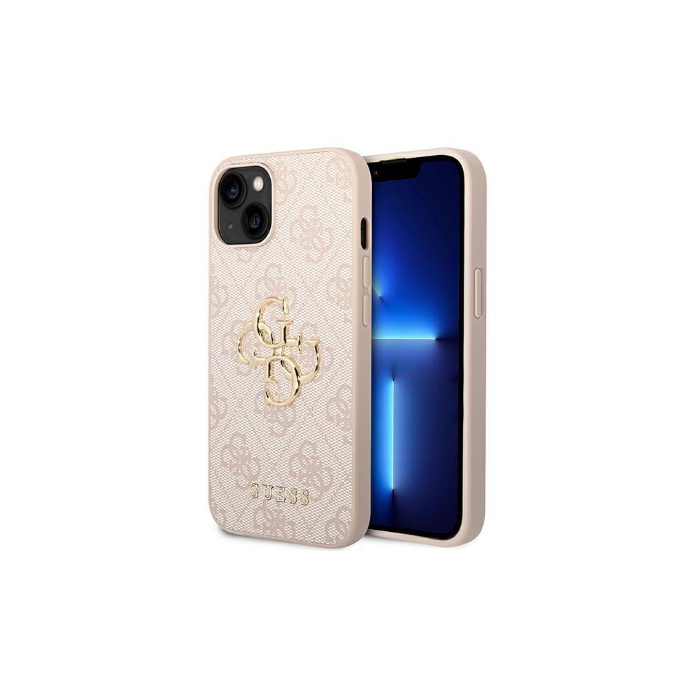 Guess 4G Big Metal-logo (iPhone 14 Plus) - Rosa