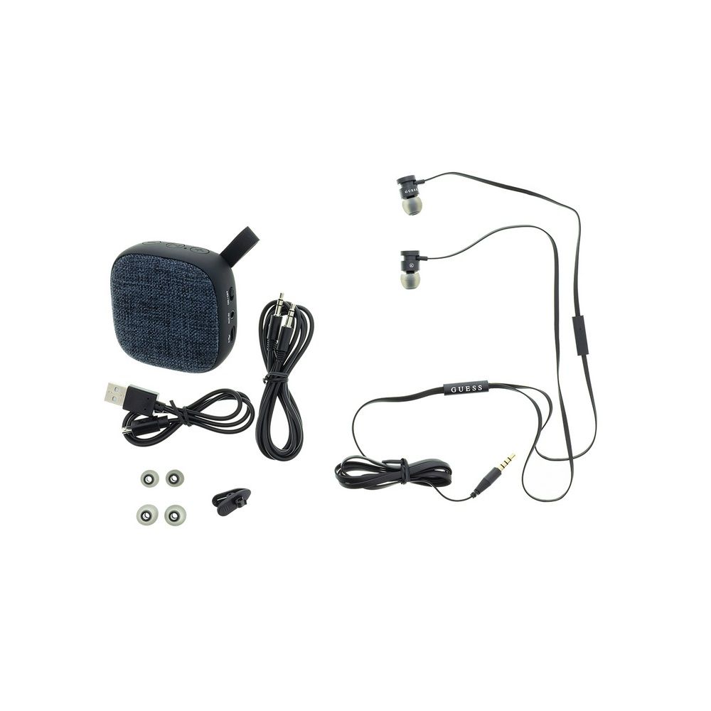 Guess Bundle - Headset + Bluetooth-speaker - Svart