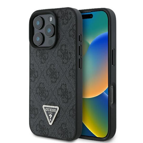 Guess Triangle Strass-deksel (iPhone 16 Pro)
