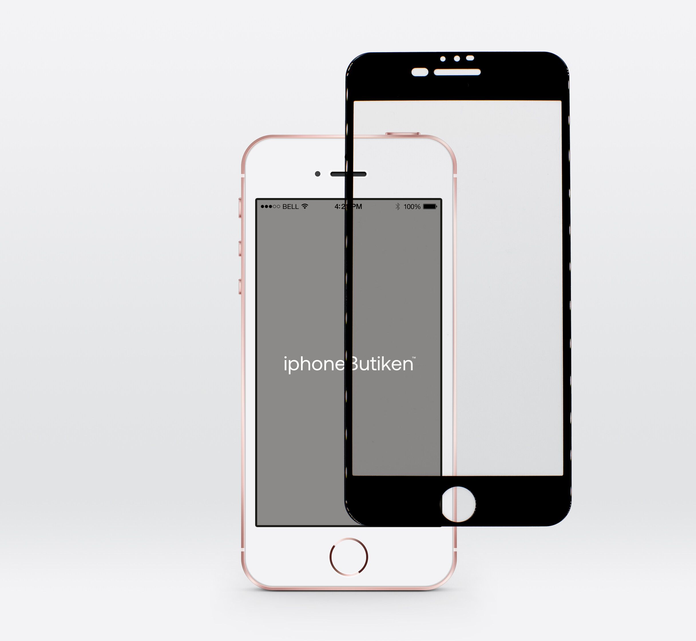 Hajfenan Skjermbeskyttelse (iPhone SE3/SE2/8/7/6(S))