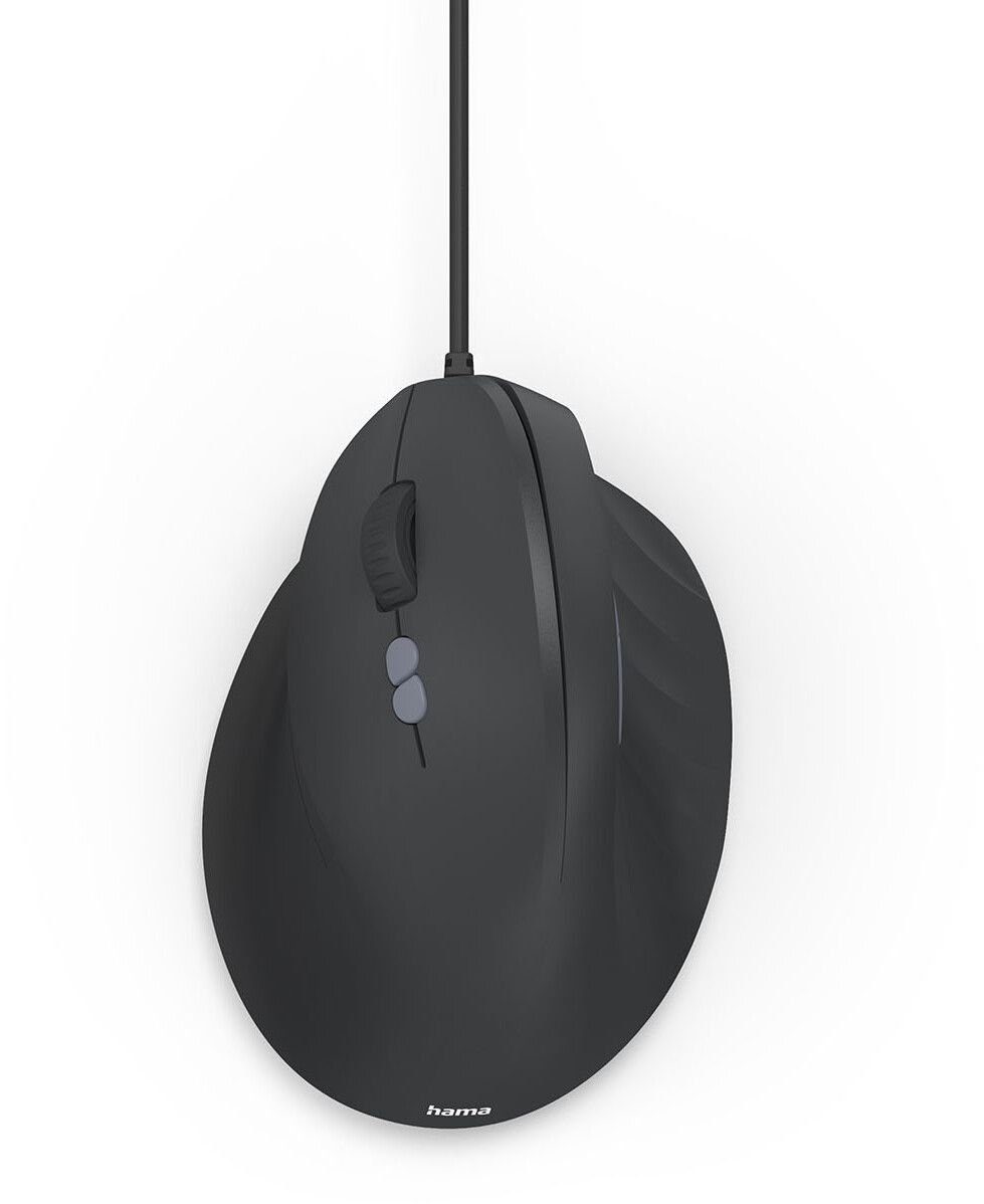 Hama ECM-500 Trådbundet Ergonomisk Mus (Vennstrehendt)