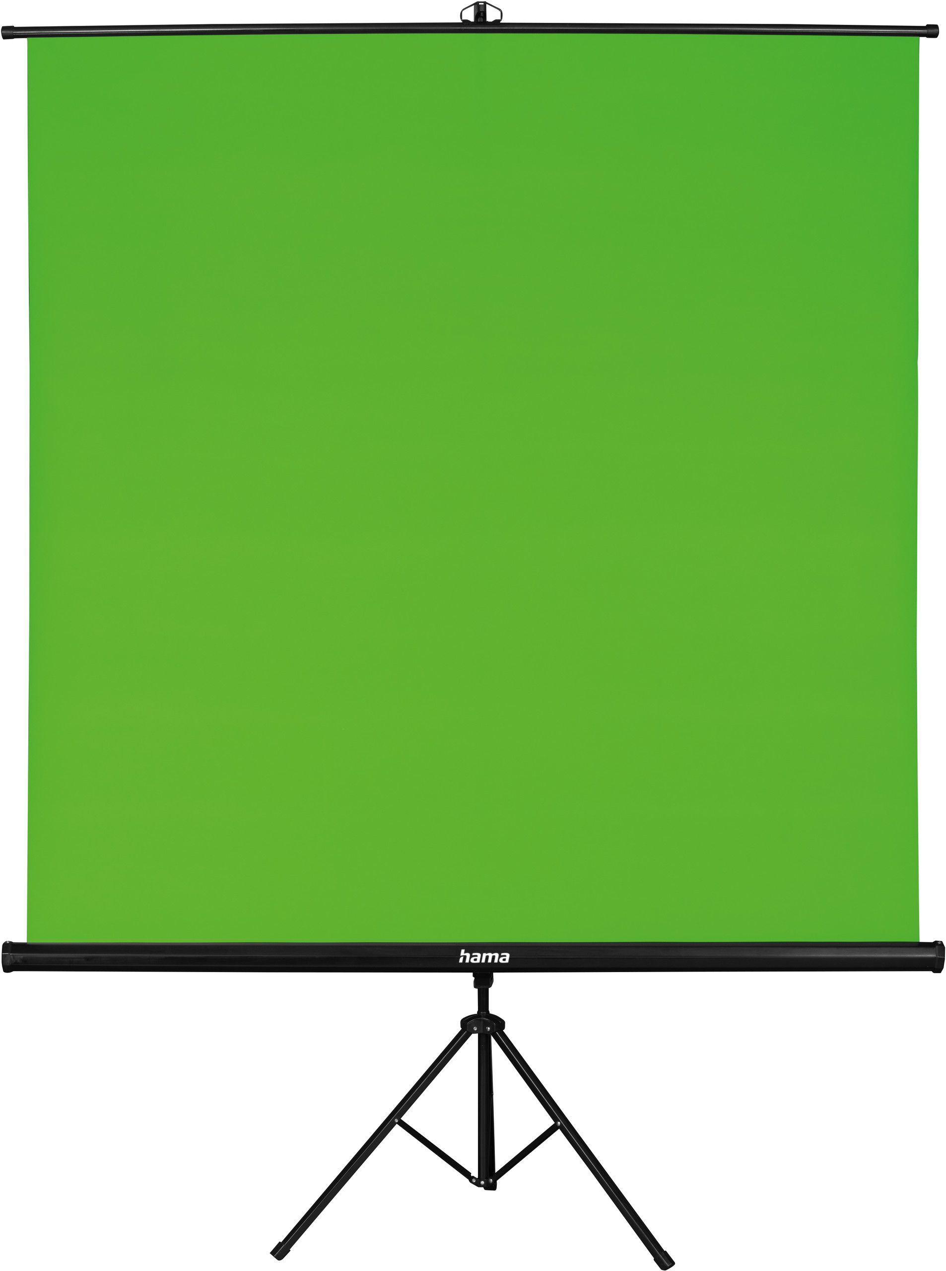 Hama grønn skjerm med stativ 180x180cm
