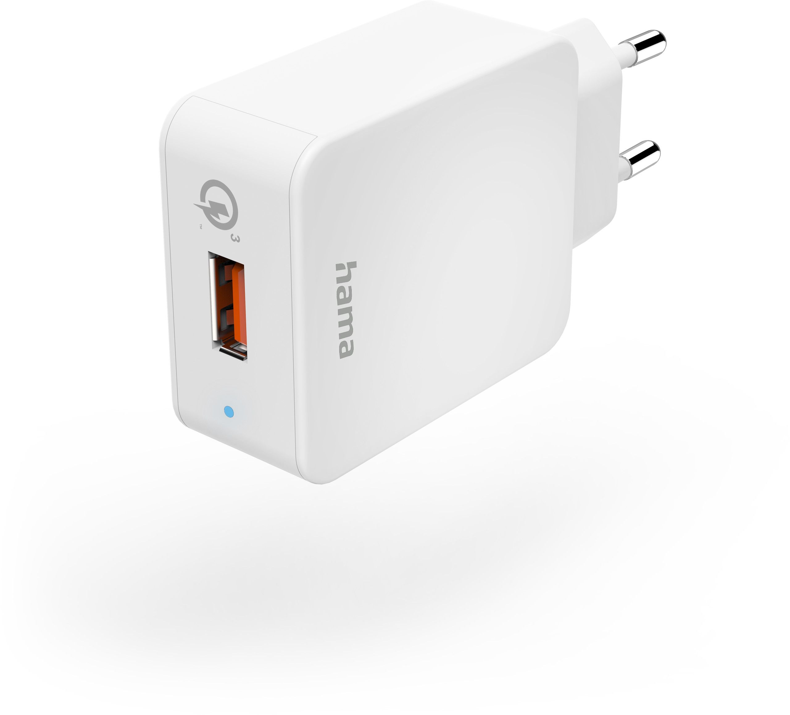 Hama USB-A Vegglader 19,5W