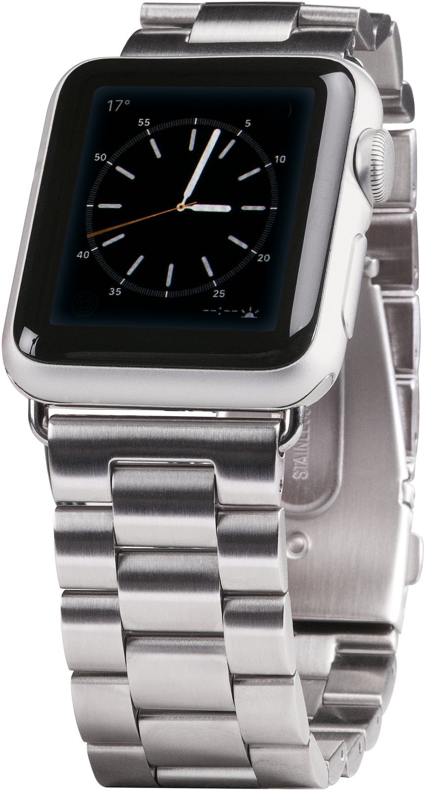 Hama 00137079, Band, Smartklokke, Sølv, Apple, Metall, 16 mm