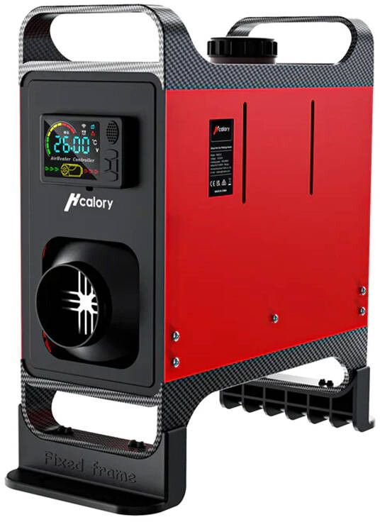 Hcalory HC-A02 Bluetooth Diesel Heater - RØd