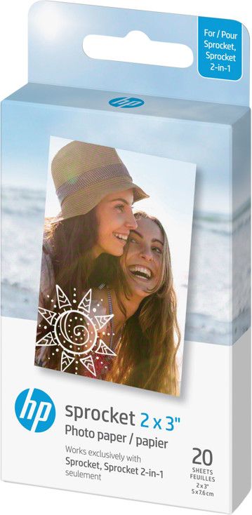 HP Sprocket Luna Zink Paper 2x3" - 50-pack