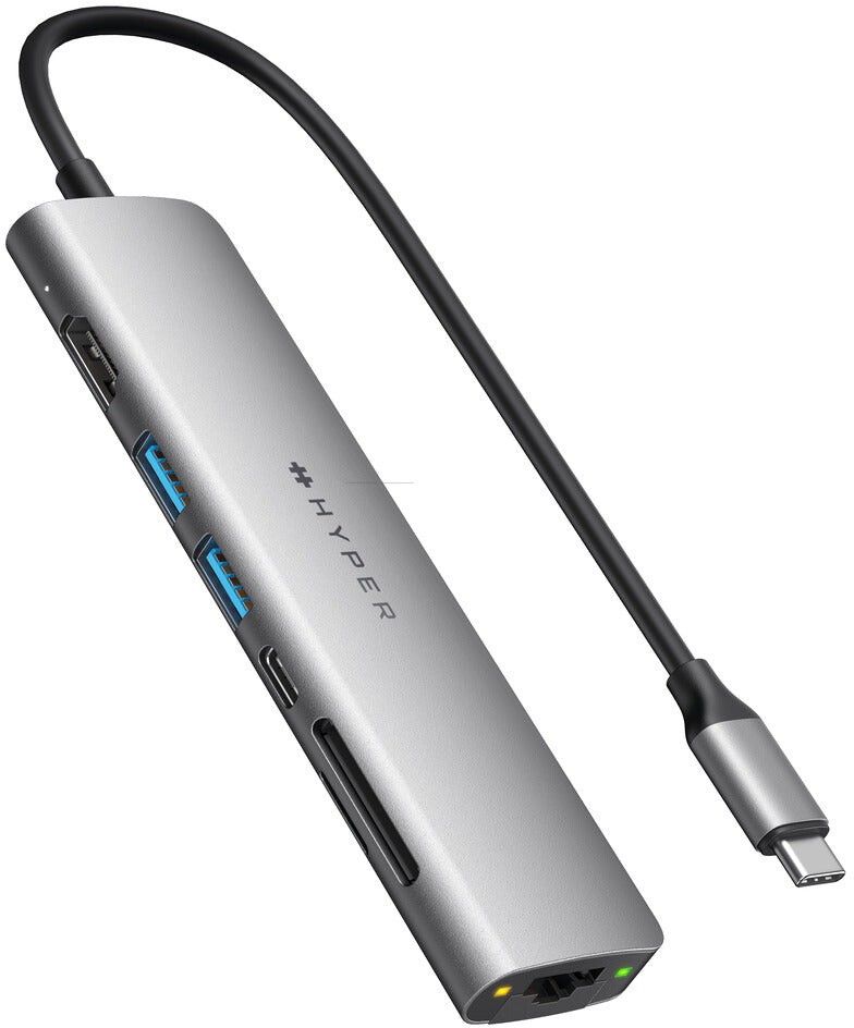 Hyper Hyper Drive Slab 7-i-1 USB-C Hub